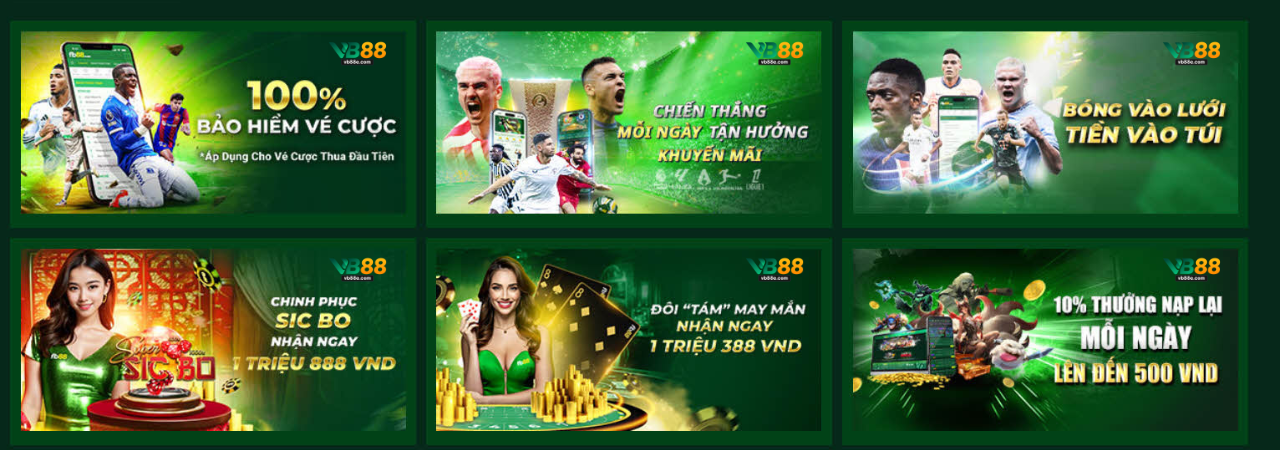 Các Game Cá Cược Nổi Bật Tại Nhà Cái VB88